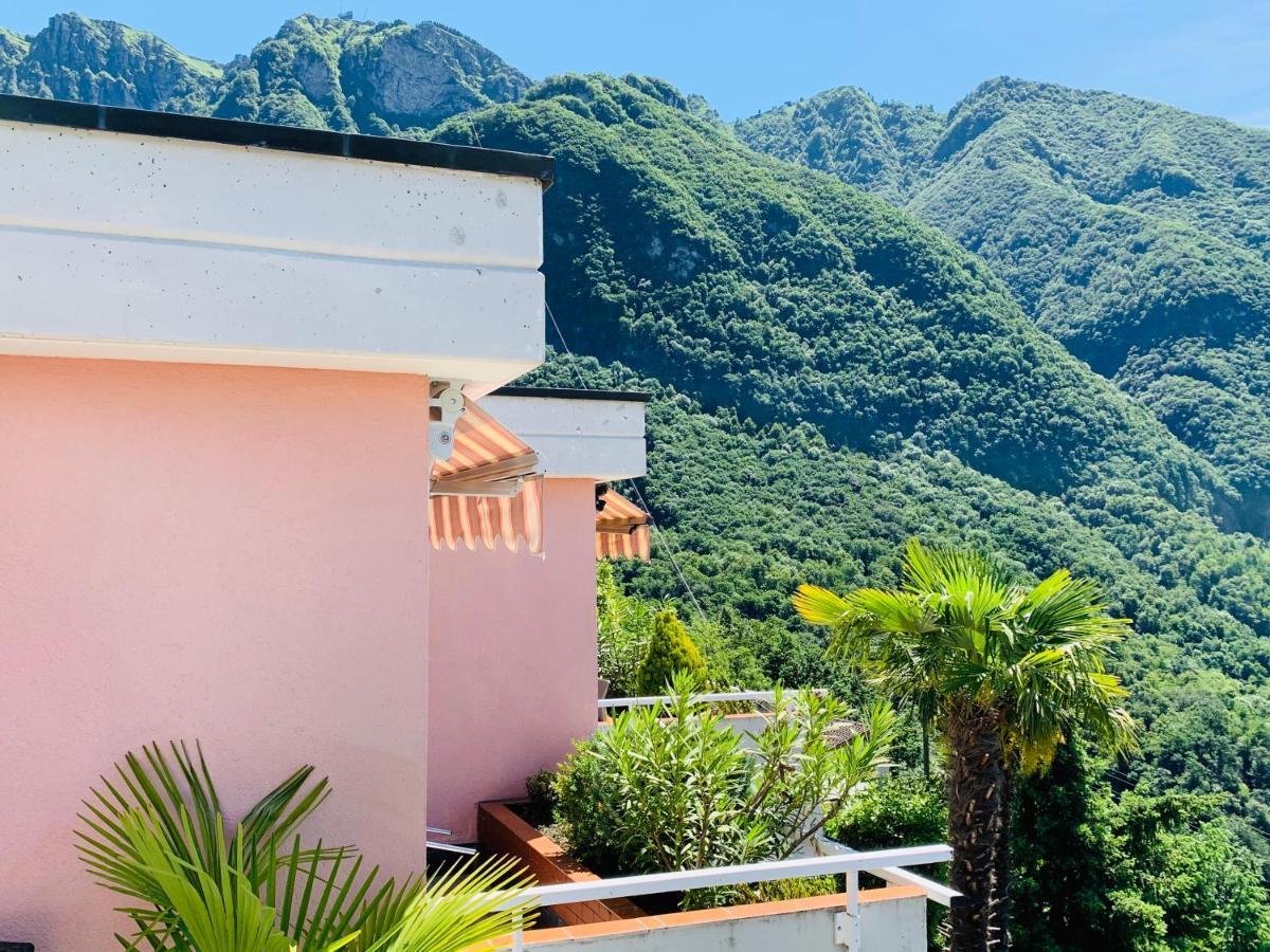 Apartmán Casa Rosa Rovio Exteriér fotografie