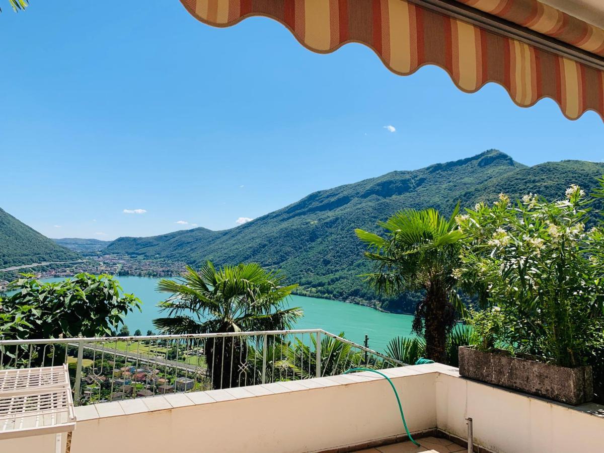 Apartmán Casa Rosa Rovio Exteriér fotografie